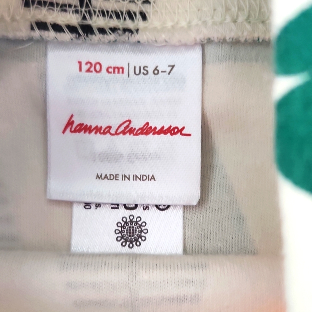 Hanna Andersson Holiday Print Turtleneck - Picture 4 of 4